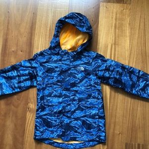 North face rain coat 4T
